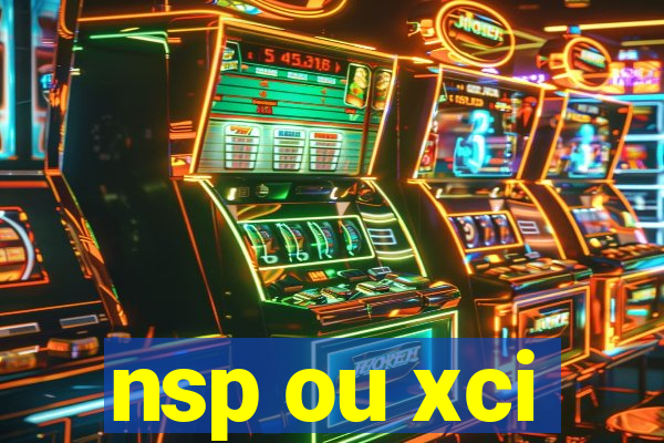 nsp ou xci